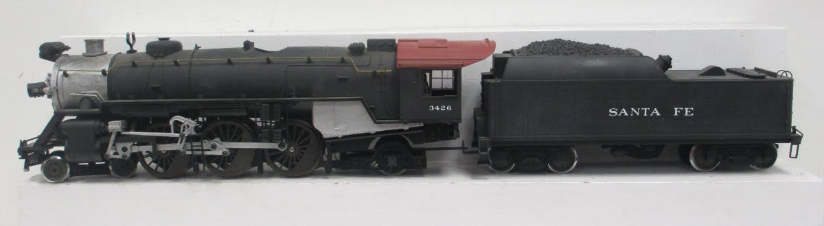 Aristo-Craft G Scale Santa Fe 4-6-2 Steam Locomotive & Tender #3426