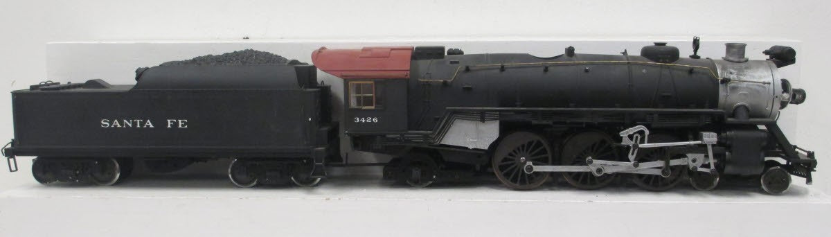 Aristo-Craft G Scale Santa Fe 4-6-2 Steam Locomotive & Tender #3426