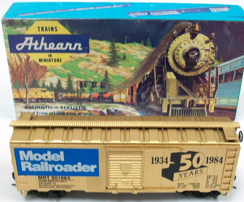 Athearn 6010 MRT 501984 Model Railroader 50th Boxcar