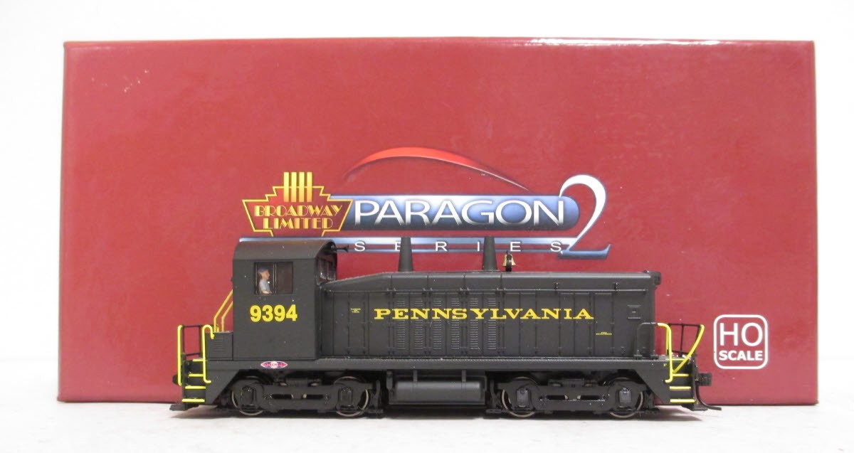 Broadway Limited 2037 HO PRR EMD Switcher SW7 Diesel Locomotive Sound/DCC #9394