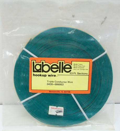 LaBelle 0430-006003 Triple Conductor Hookup Wire