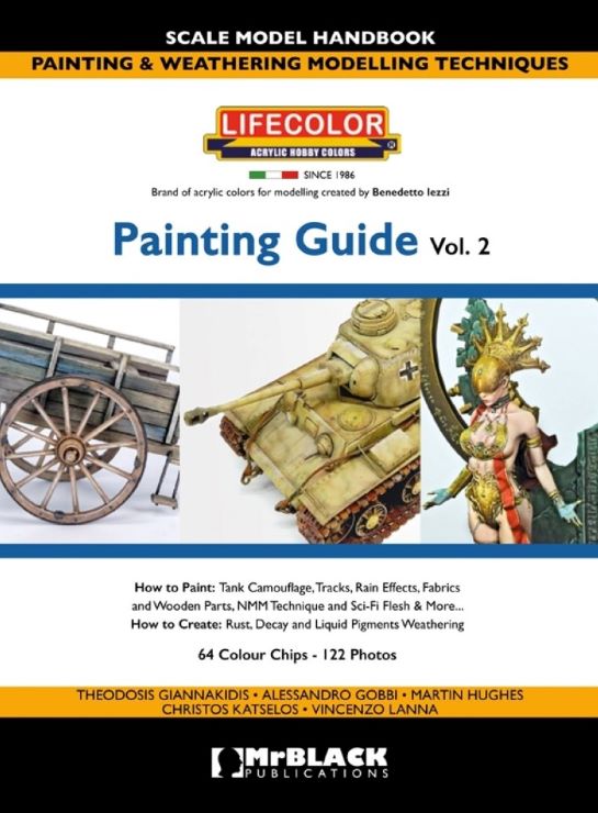 LifeColor 922402 Scale Model Handbook Painting Guide Vol. 2