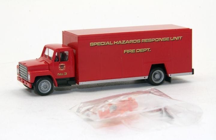 Herpa 6176 HO Special Hazards Response International Unit Harvester Fire Truck