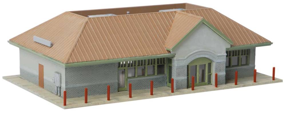 Walthers 933-3887 N Modern Suburban Station Commercial Building Kit