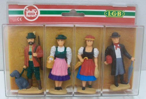 LGB 5141 G Men & Maids Figures (Set of 4)