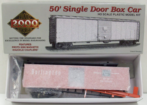 Proto 2000 21091 Life Like CB&Q 50' Boxcar Kit