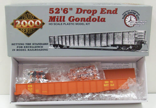Proto 2000 23644 S.Buffalo Drop Mill Gondola Kit #214