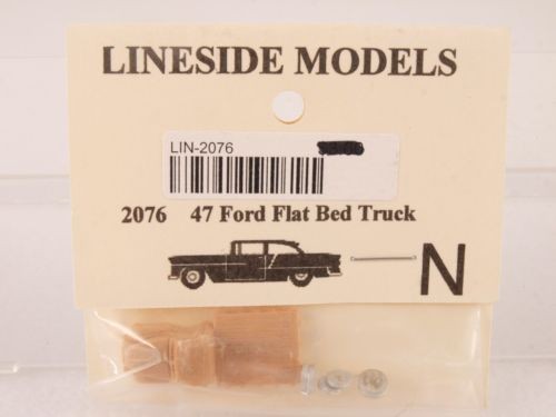 Lineside Models 2076 N Resin '47 Ford Flat Bed