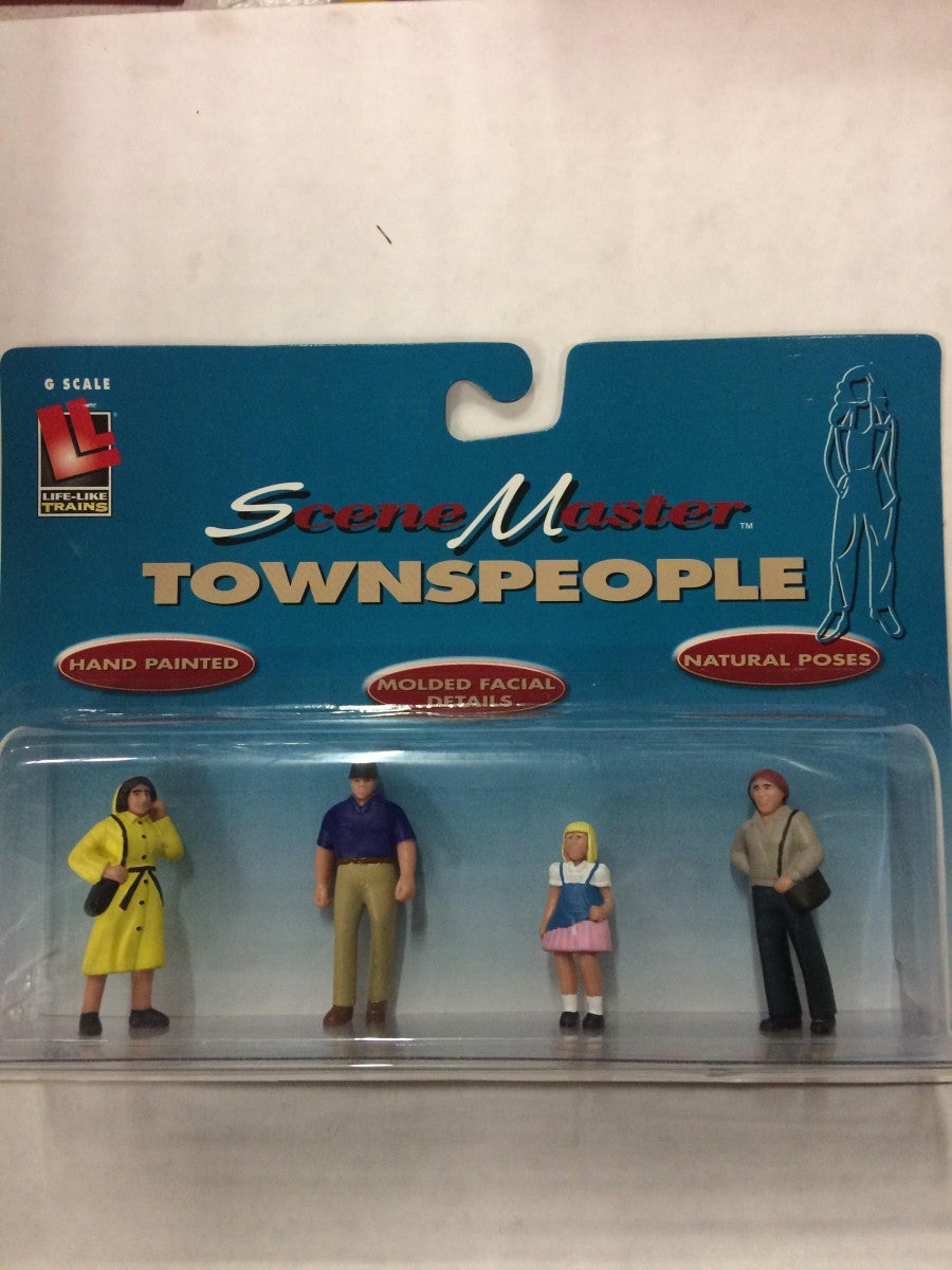 Life Like 1803 G Townspeople Figures (Set of 4)