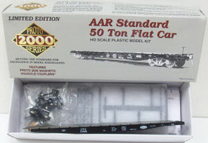 Proto 2000 21937 HO Life Like IT AAR Standard 50 Ton Flatcar # 1148 Kit