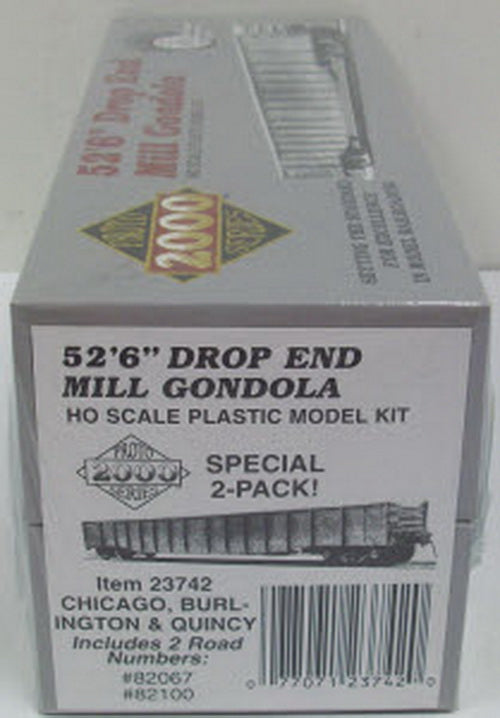 Proto 2000 23742 HO CB&Q 52'6