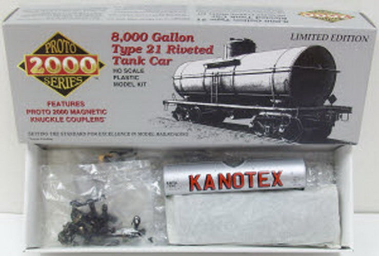 Proto 2000 8367 Life Like HO Kanotex Tank Car Kit