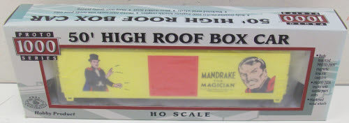 Proto 1000 8721 Life Like Mandrake the Magician Box Car