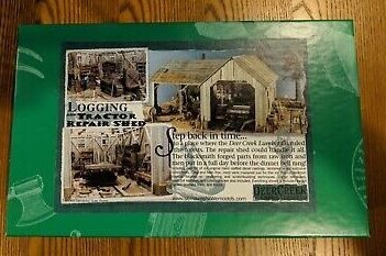 Sierra West HO Logging and Tractor Repair Shed Building Kit