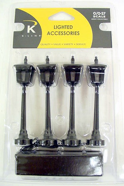 K-Line K010507 O Street Lamp (Set of 4)