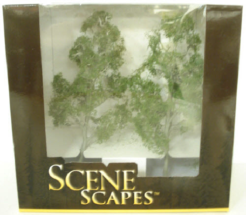 Bachmann 32210 Scene Scapes 8" Aspen Trees (Set of 2)