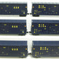 MTH 20-90415 O CSX 50' High Cube Box Car Set (Set of 6)