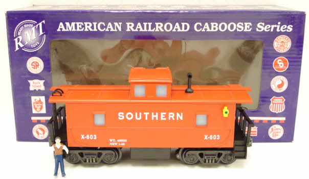 RMT CAB251 Southern Lighted Caboose w/ Marker Lights & Figure #X-603