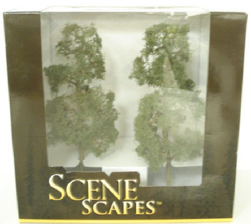 Bachmann 32209 Scene Scapes 8" Sycamore Trees (Set of 2)