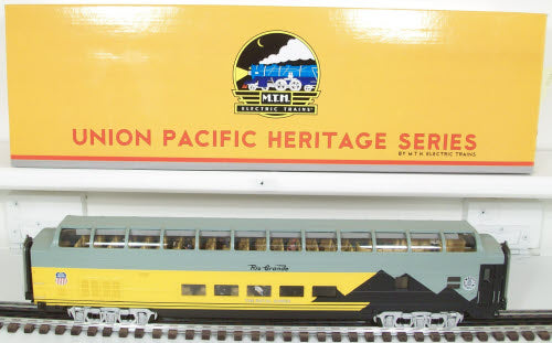 MTH 20-67140 Denver & Rio Grande 70' ABS Full Length Vista Dome Passenger Car