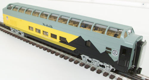 MTH 20-67140 Denver & Rio Grande 70' ABS Full Length Vista Dome Passenger Car