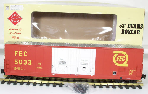 Aristo-Craft 50013P G Florida East Coast Evans 53' Boxcar #5033