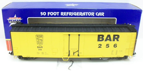 USA Trains 16716 G Bangor & Aroostook 50' Mechanical Refrigerator Car #256