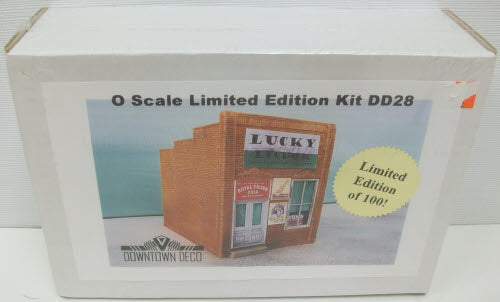 Downtown Deco DD28 O Scale Lucky Liquor Kit