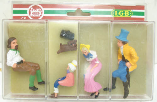 LGB 5128 G Scale Seated Western Figures