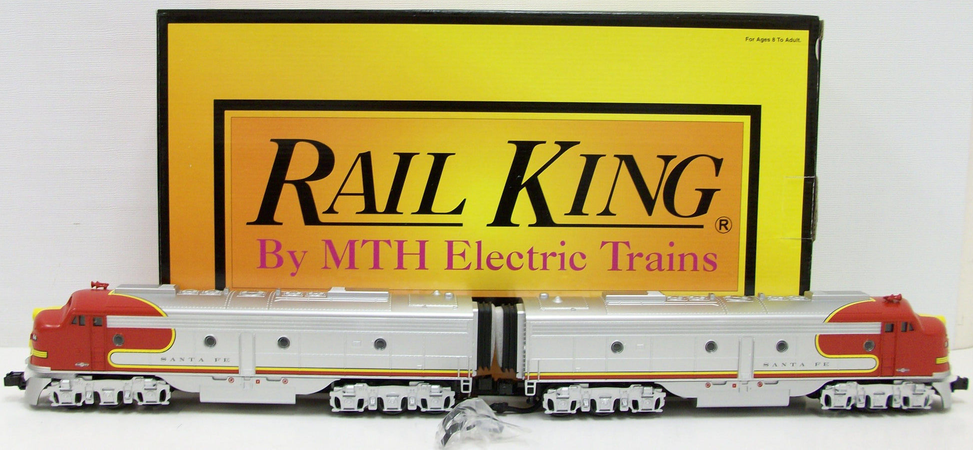 MTH 30-2838-1 Santa Fe E-8 AA Diesel Engine Set w/Proto-Sound 2.0 #84/86