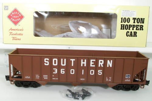 Aristo-Craft 41413P G Scale Southern 3 Bay 100 Ton Hopper #360105