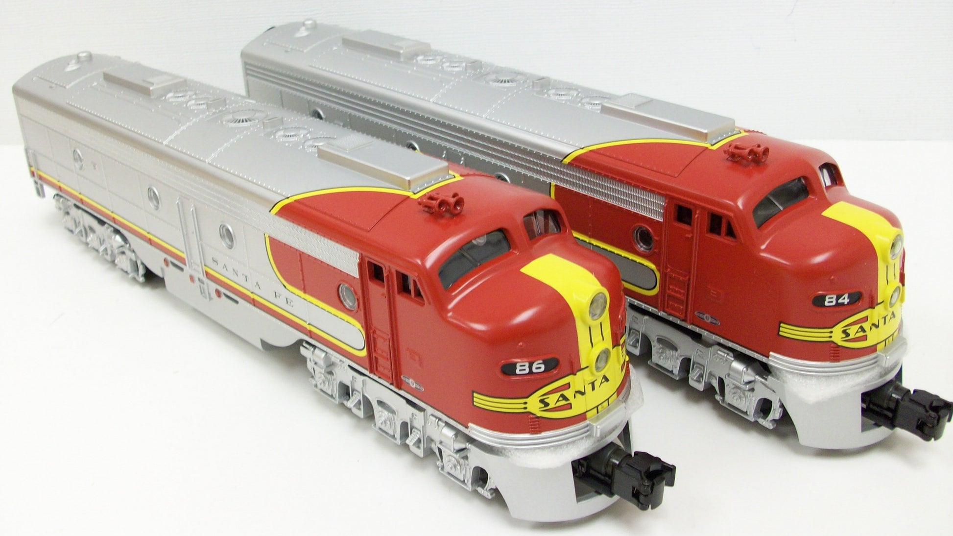 MTH 30-2838-1 Santa Fe E-8 AA Diesel Engine Set w/Proto-Sound 2.0 #84/86