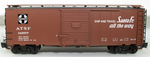 Aristo-Craft 46064-3 ATSF 40' Steel Boxcar