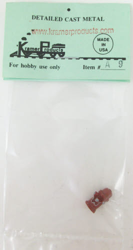 Kramer A9 O Scale Red Fire Hydrant