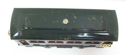 Lionel 630 Vintage O Prewar Tinplate Observation Passenger Car