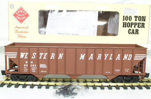 Aristo-Craft 41420P WM 3-Bay 100 Ton Hopper
