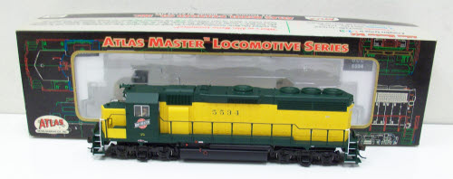 Atlas 53492 HO Scale C&NW GP40 #5534