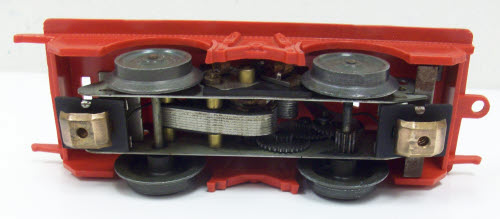 Marx 200 Vintage O Operating Red Handcar
