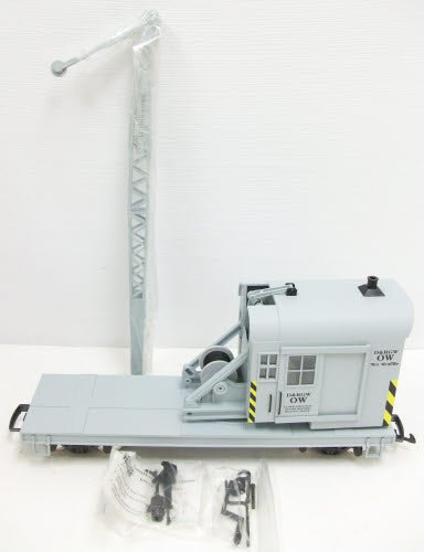 USA Trains R1862 G Denver & Rio Grande Western 25-Ton Crane (Metal Wheels)