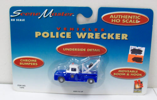 Life Like 1696 1:87 HO Scenemaster Police Wrecker