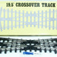 Aristo-Craft 20400 G Scale USA Stainless 19.5 Degree Crossing