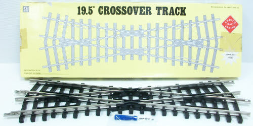 Aristo-Craft 20400 G Scale USA Stainless 19.5 Degree Crossing