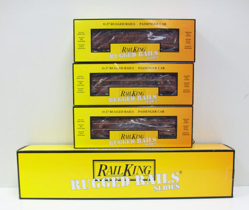 MTH 30-4209-1 Pennsylvania RailKing 4-6-0 O Gauge Steam Train Set w/PS 2.0