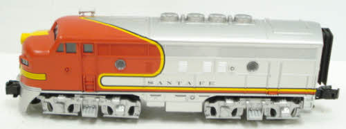 MTH 33-2017-3 Santa Fe F-3 A Unit Non-Powered Diesel Engine #33