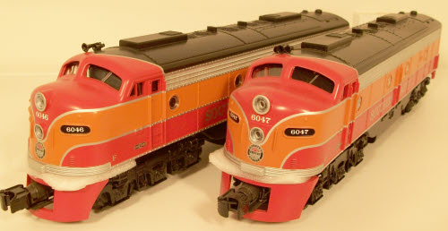 MTH 30-2679-1 Southern Pacific E-8 AA Diesel Engine Set w/PS2 #4048/4047