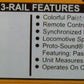 MTH 30-4209-1 Pennsylvania RailKing 4-6-0 O Gauge Steam Train Set w/PS 2.0