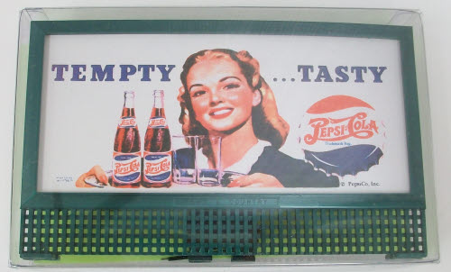 T&C Tempty Tasty Pepsi-Cola Lighted Blinking Billboard
