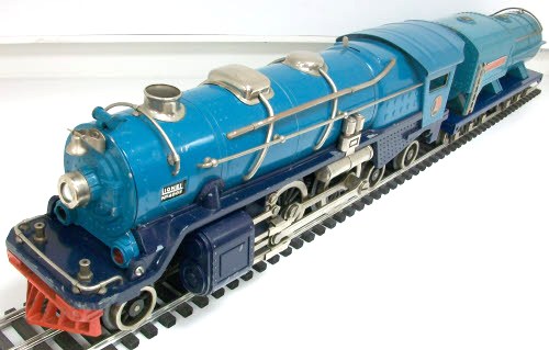 MTH 400E Blue Comet Steam Locomotive & Tender
