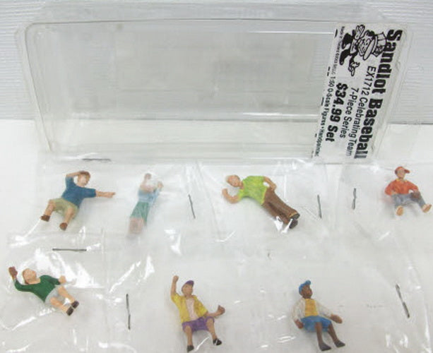 Sandlot Baseball EX1712 7-Piece Celebrating Figures