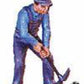 Aristo-Craft 60068 Track Worker with Pick Figure